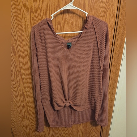 wild fable Tops - Wild Fable Hooded Top Large Women's